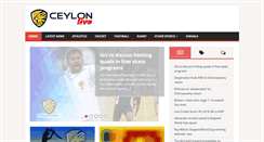 Desktop Screenshot of ceylonsports.com
